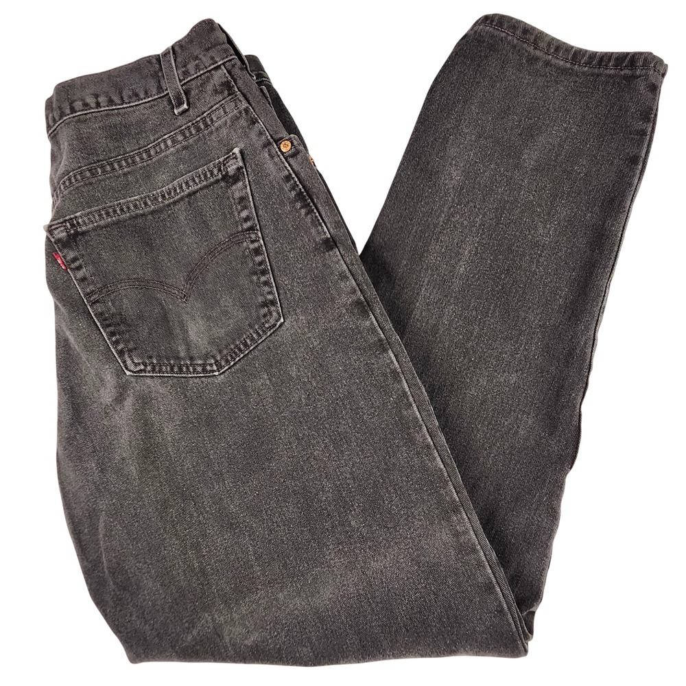 Levi's Men's Relaxed Jeans in Washed Black